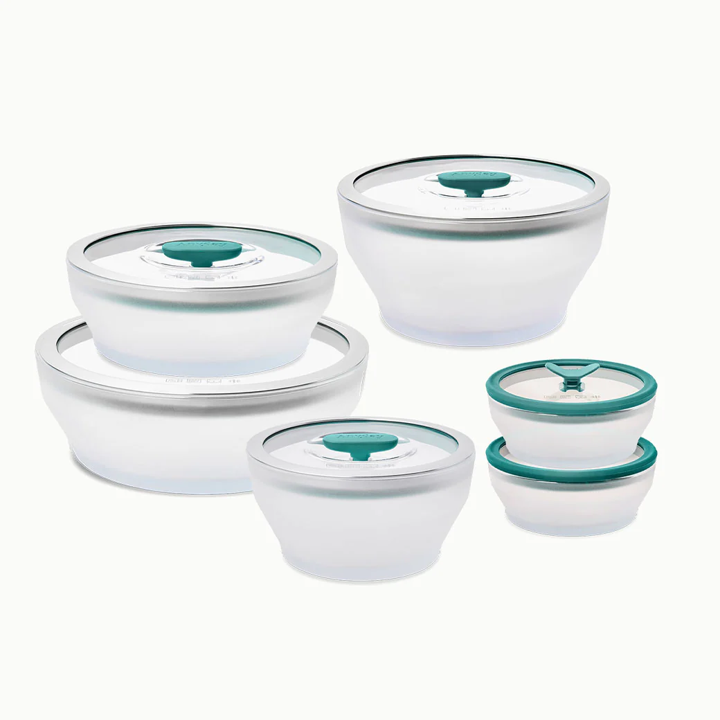 12-Piece Glass Round Dish Set - Image 4