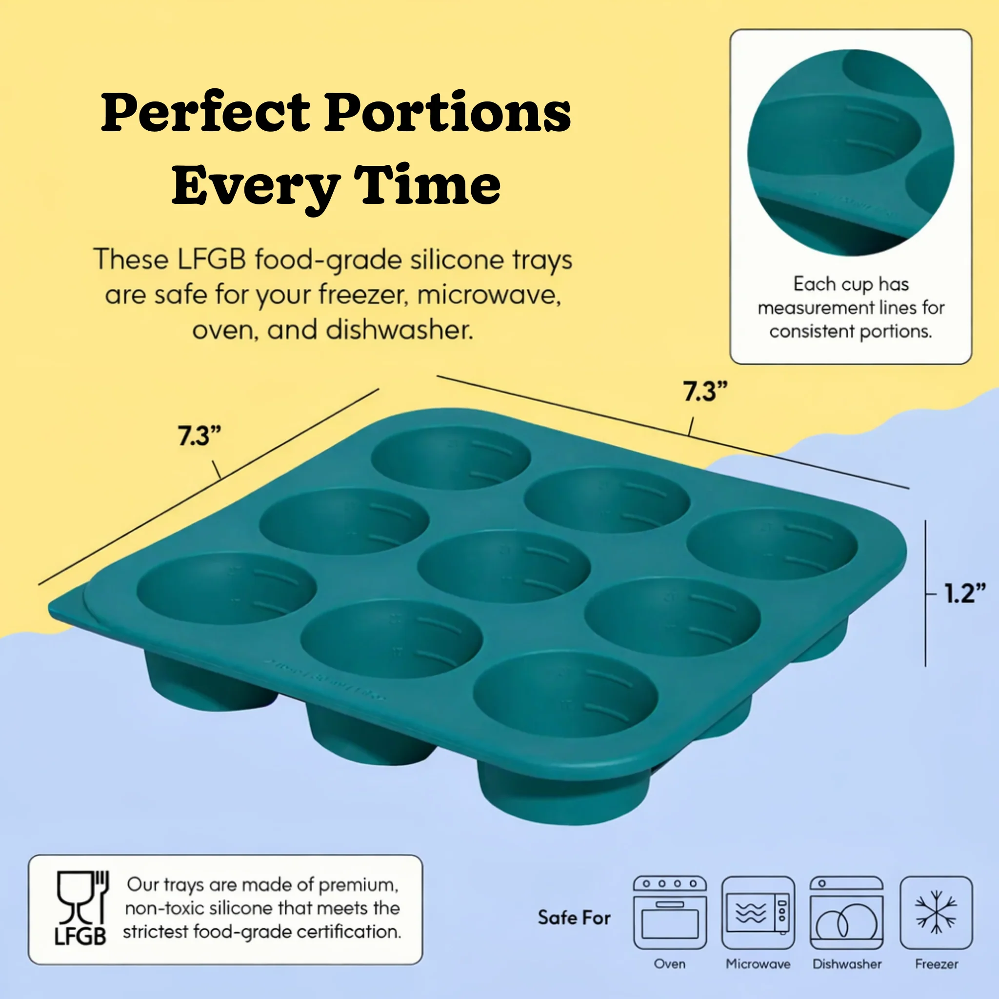 2-Tbsp Anytime Freezer Tray Multipack - Image 7