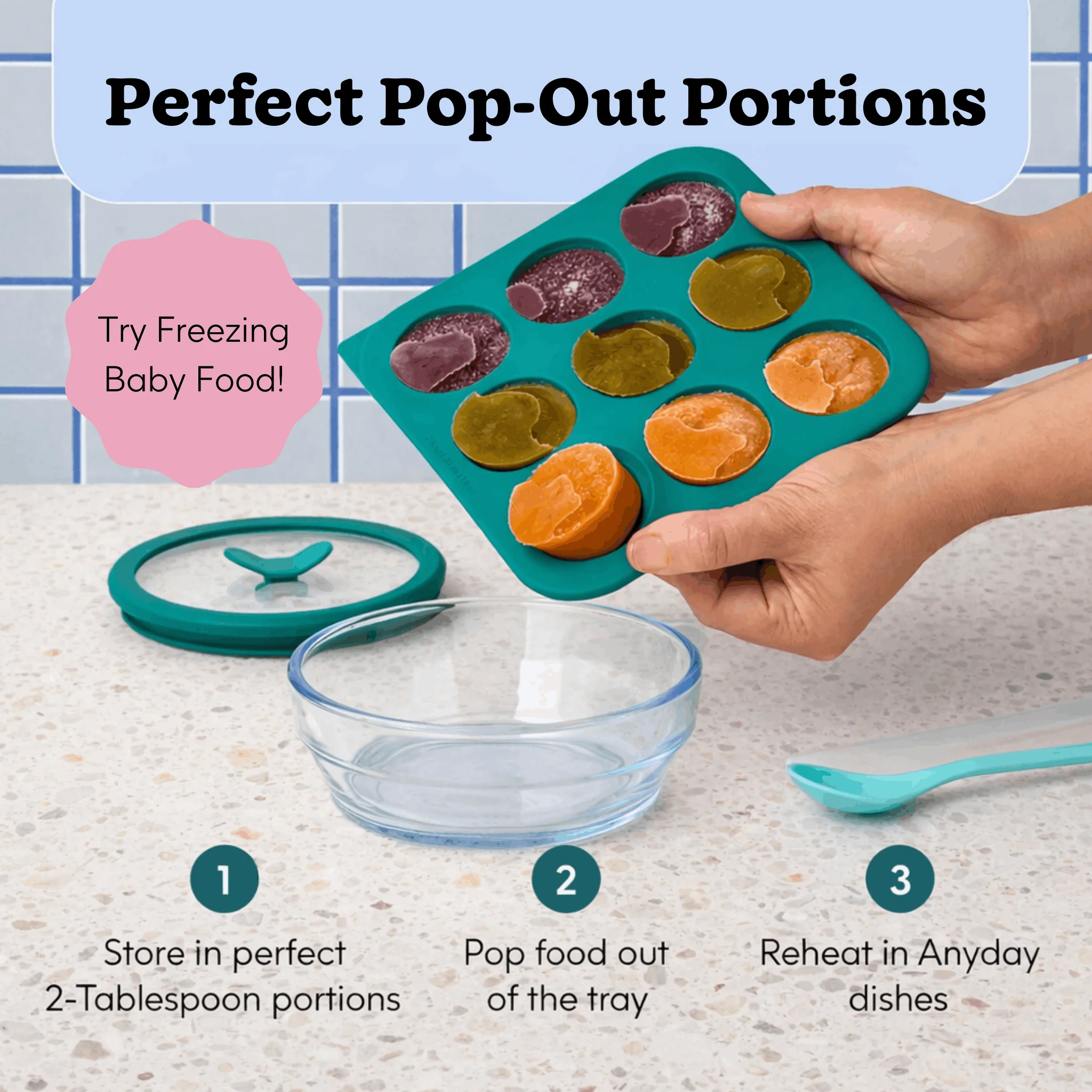 2-Tbsp Anytime Freezer Tray Multipack - Image 9