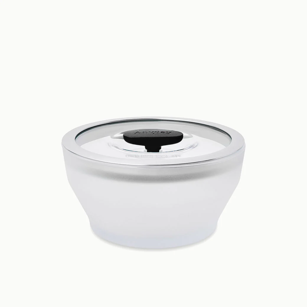 4-Cup Glass Round Deep Dish - Image 3