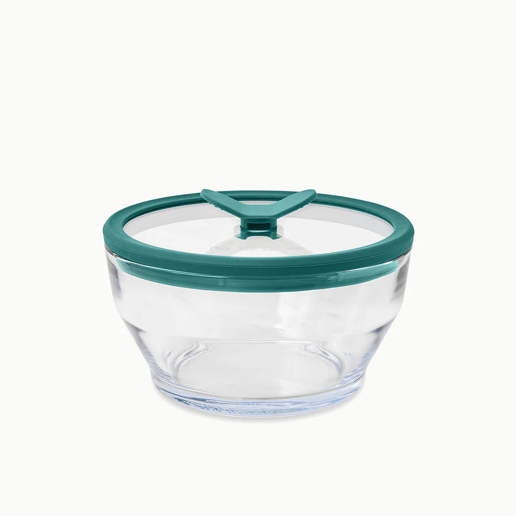 4-Cup Glass Round Deep Dish - Image 4