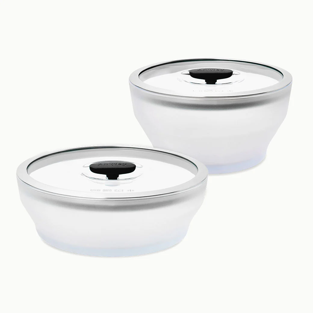 4-Piece Glass Round Dish Set - Image 6