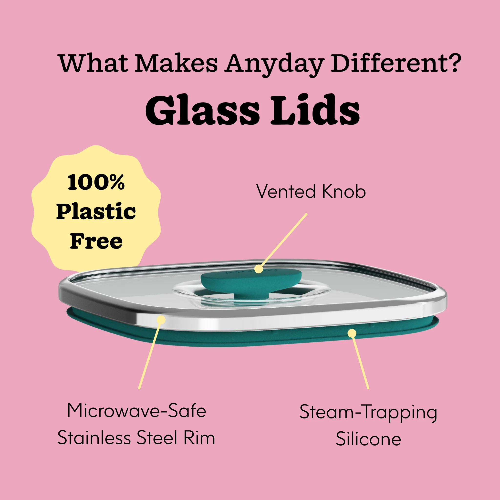 4-Piece Glass Square Dish Set - Image 3