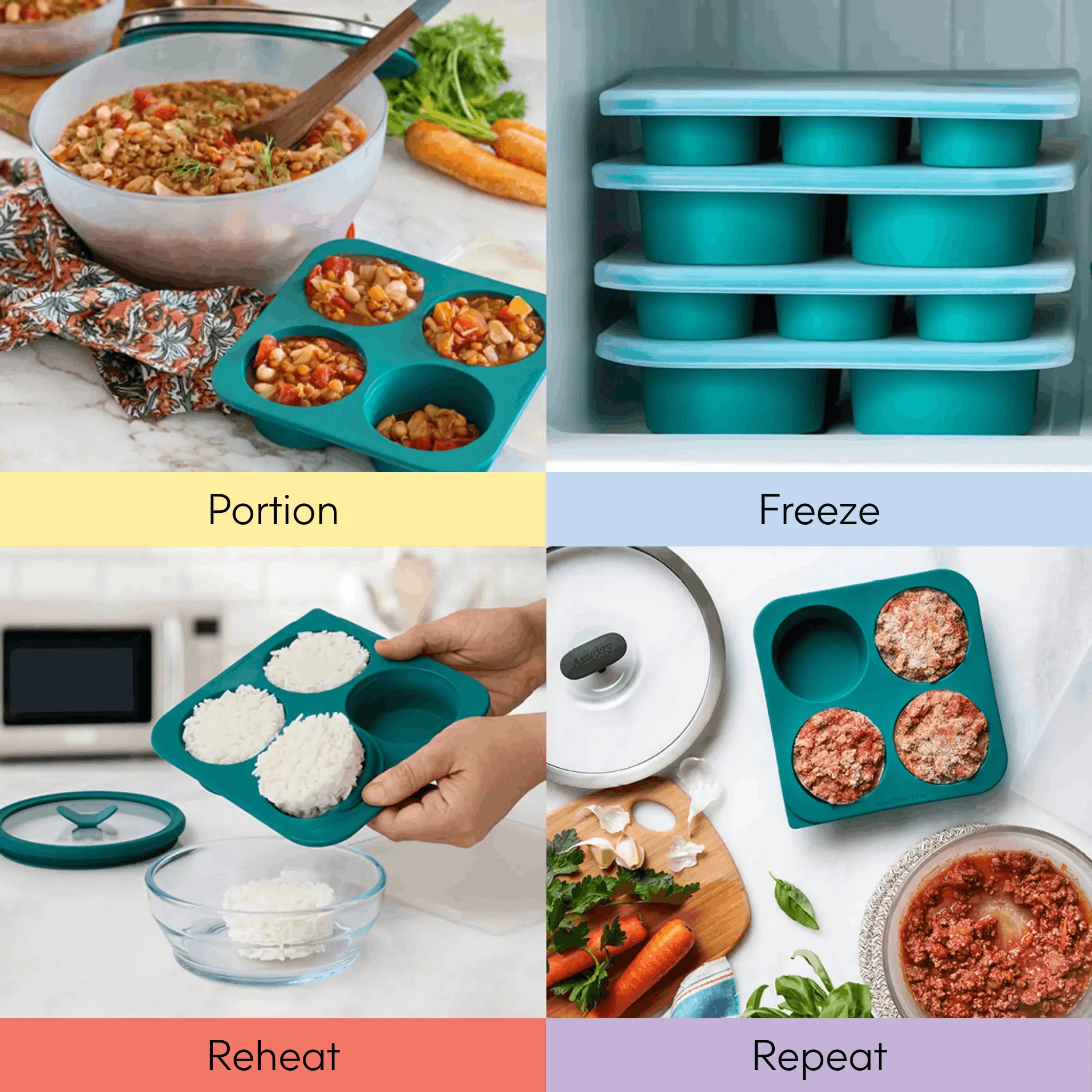 ½-Cup Anytime Freezer Tray Multipack - Image 10