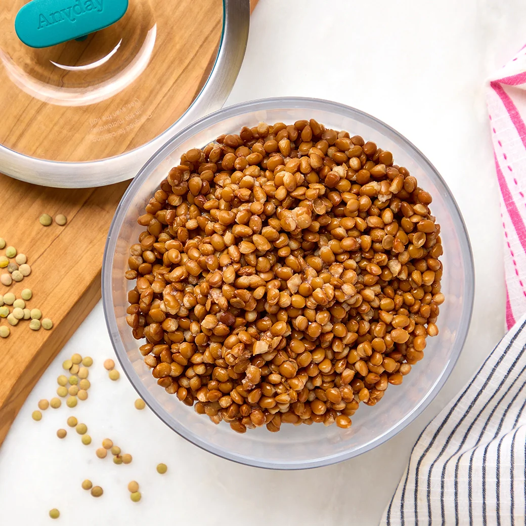 How to Microwave Brown Lentils