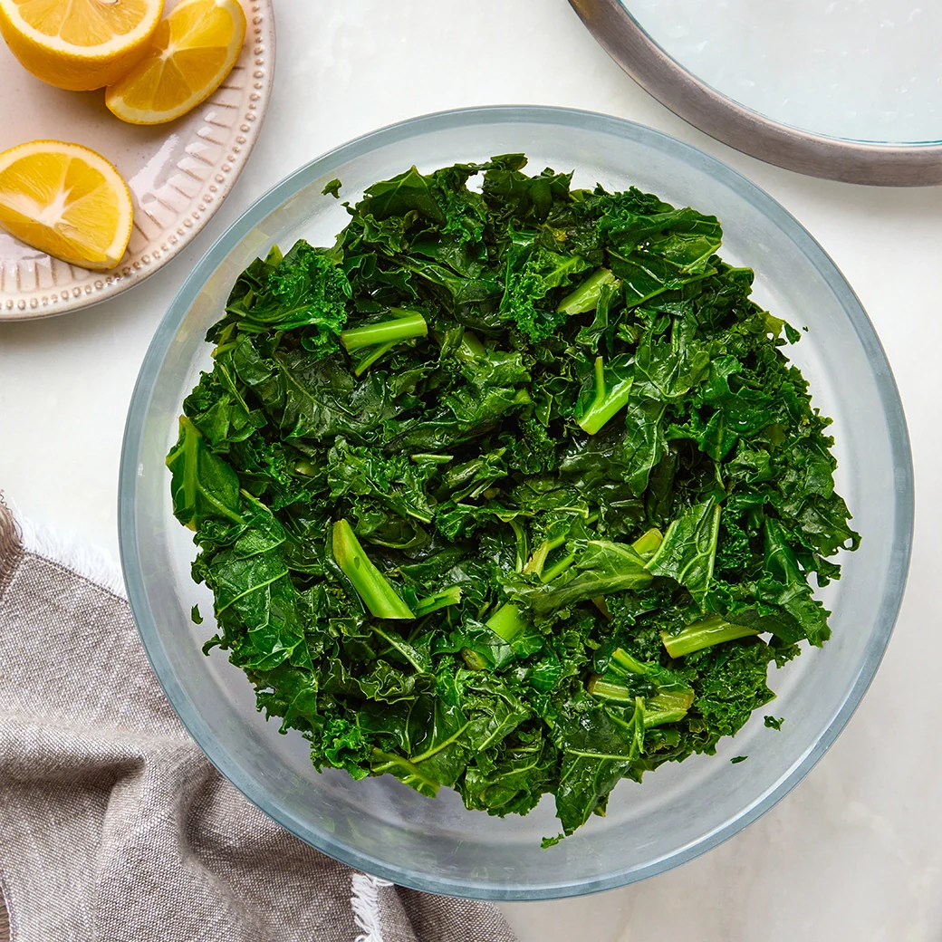 How to Microwave Kale
