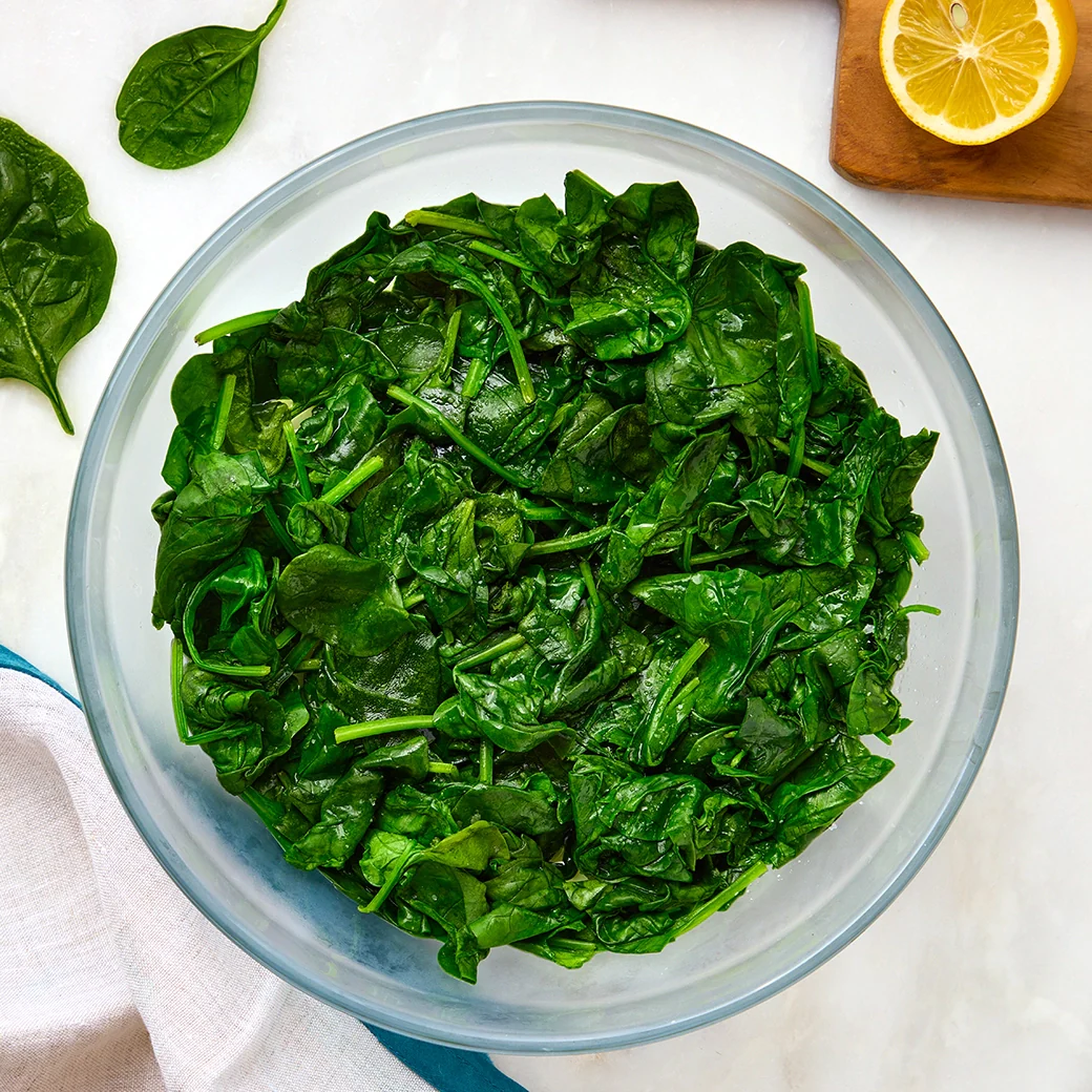 How to Microwave Spinach