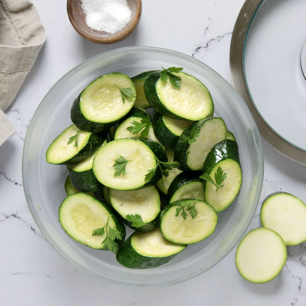 How to Microwave Zucchini